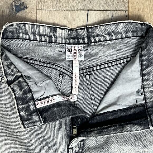 GUESS Vintage Georges Marciano Acid Washed Jeans Women’s Size 9 - Picture 9 of 14
